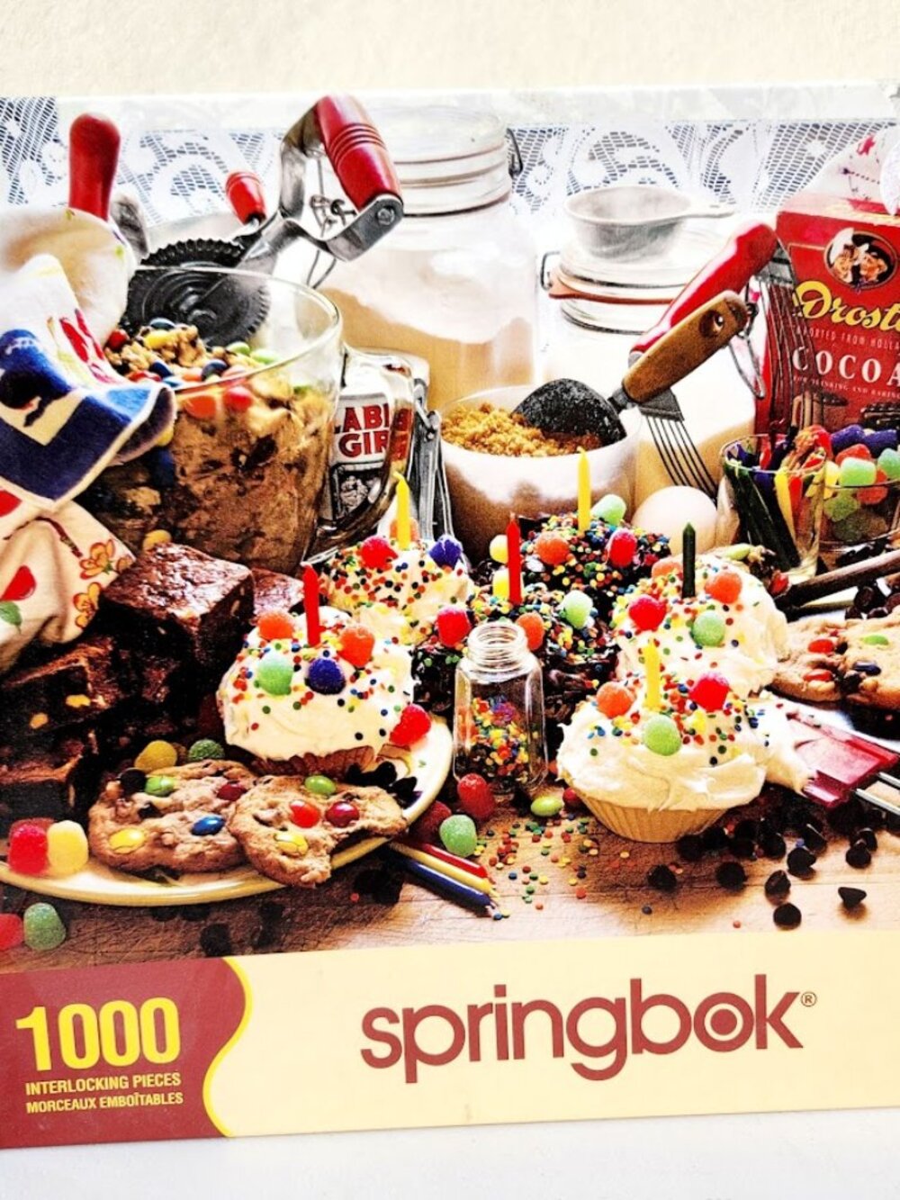 2009 Springbok Rachel Perry 1000 Pieces Jigsaw Puzzle 24" X 30" Desserts Food Ma
